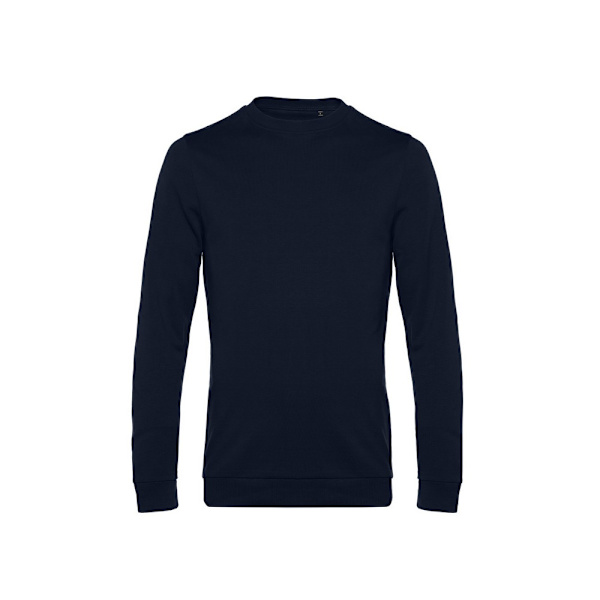 B&C Herr Set In Sweatshirt 4XL Marinblå Navy Blue 4XL