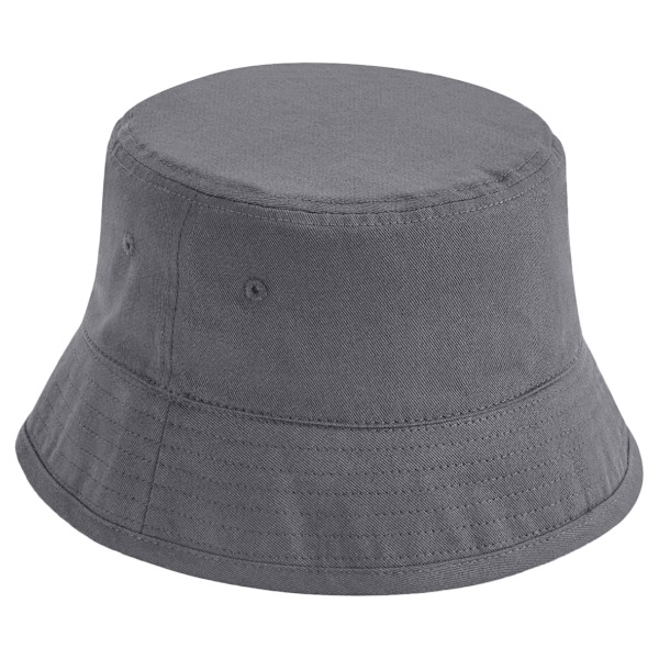 Beechfield Unisex Vuxen Organisk Bomull Bucket Hat S-M Grafit Graphite Grey S-M