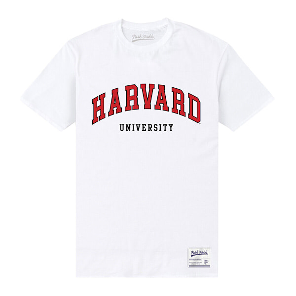 Harvard University Unisex Vuxen Est 1636 T-Shirt M Vit White M