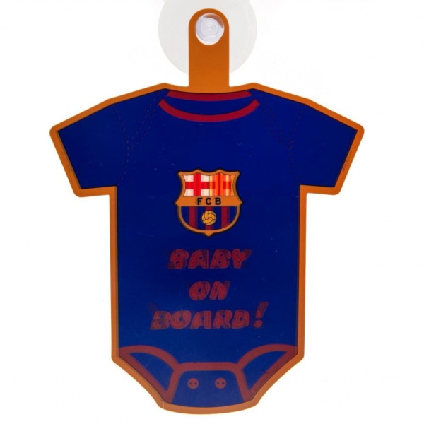 FC Barcelona Baby On Board Sign One Size Blå/Röd Blue/Red One Size