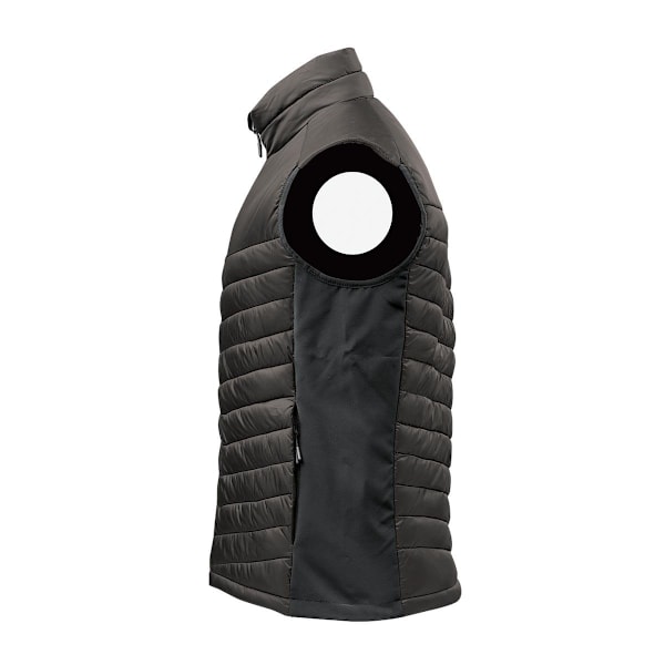 Stormtech Montserrat Termoväst för män M Svart/Granit Black/Granite M