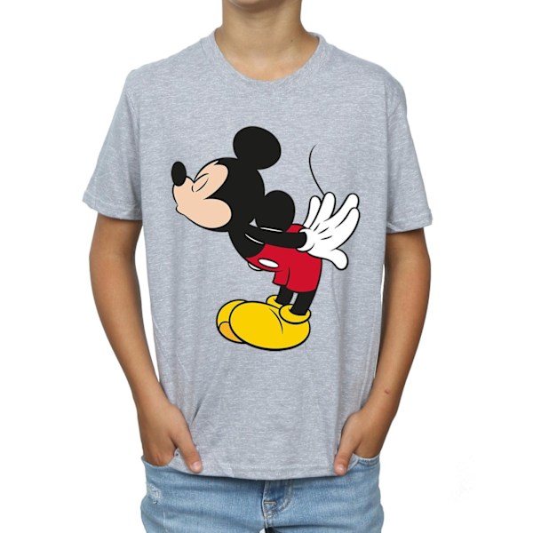 Disney Boys Mickey Mouse Split Kiss T-Shirt 5-6 år Sports Grå Sports Grey 5-6 Years