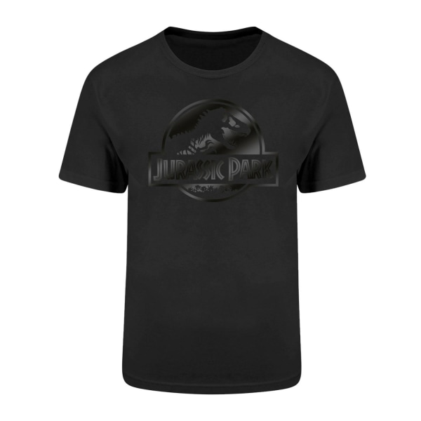 Jurassic Park Unisex Vuxen Logotyp T-shirt XL Svart Black XL