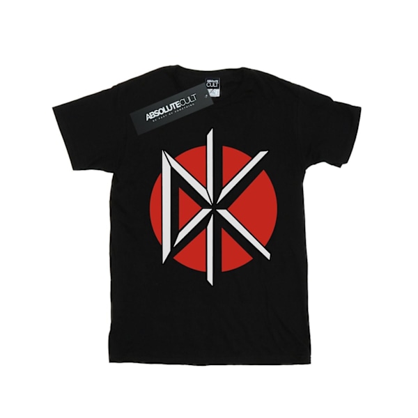 Dead Kennedys Dam/Damer Klassisk Logotyp Bomull Pojkvän T-shirt Black L