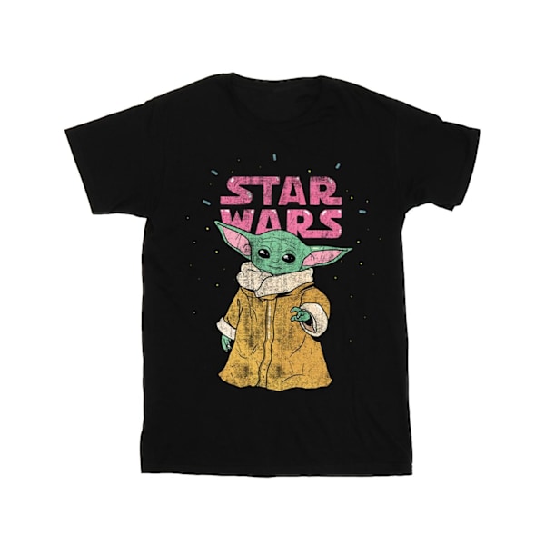 Star Wars Pojkar The Mandalorian The Child T-shirt 12-13 år Svart Black 12-13 Years