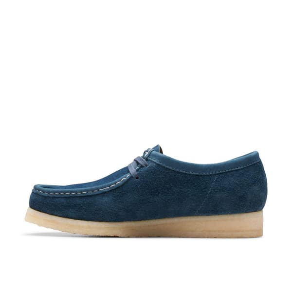 Clarks Wallabee mockaskor för män 8.5 UK Navy Navy 8.5 UK