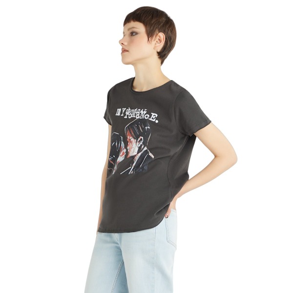 Amplified Womens/Ladies Three Cheers For Sweet Revenge My Chemi Charcoal M