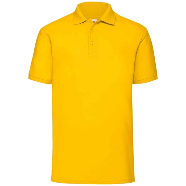 Fruit of the Loom Herr 65/35 Poloshirt XXL Solros Sunflower XXL