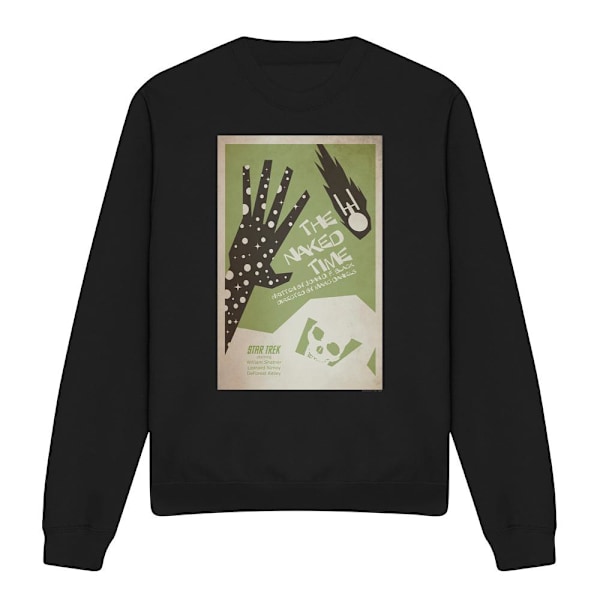 Star Trek Unisex Vuxen The Original Series Avsnitt 4 Sweatshirt Black S