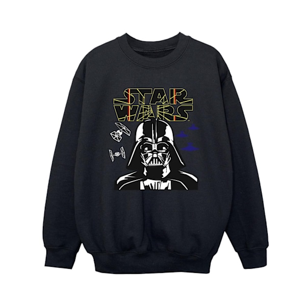 Star Wars Boys Darth Vader Comp Logo Sweatshirt 3-4 år Svart Black 3-4 Years