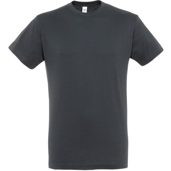 SOLS Regent kortärmad t-shirt för män 4XL musgrå Mouse Grey 4XL