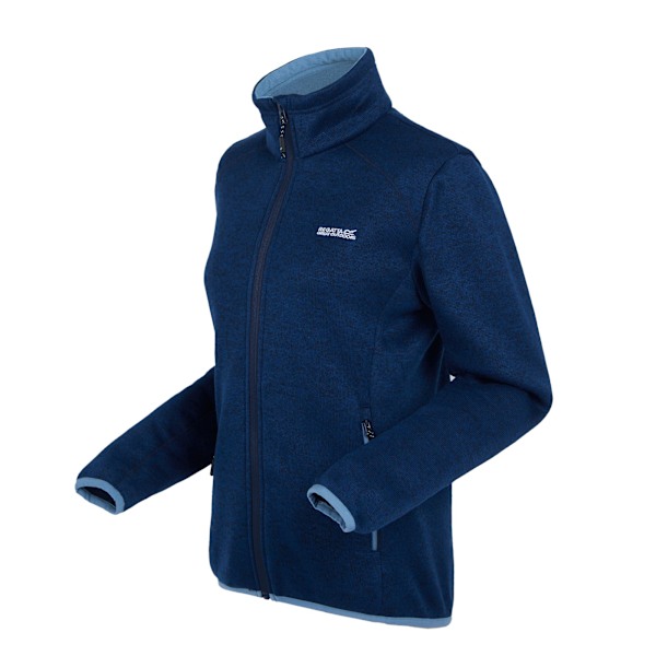 Regatta Dam/Dam Newhill Marl Fleecejacka med Full Dragkedja 8 UK Navy/Coronet Blue 8 UK