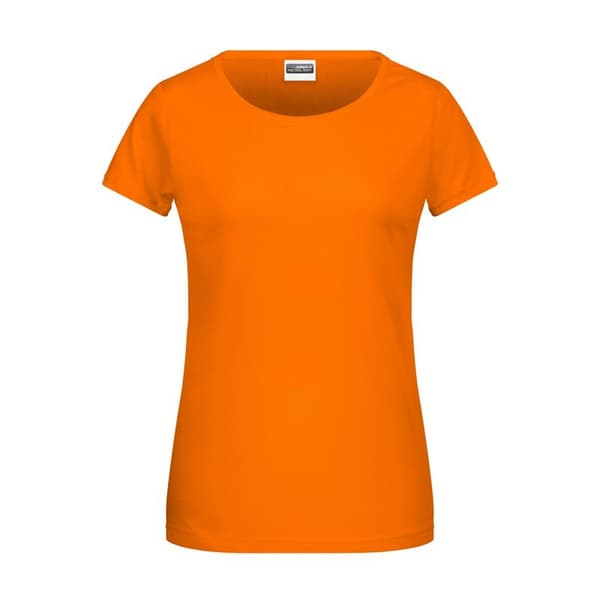 James and Nicholson Dam/Dam Basic T-shirt XL Orange Orange XL