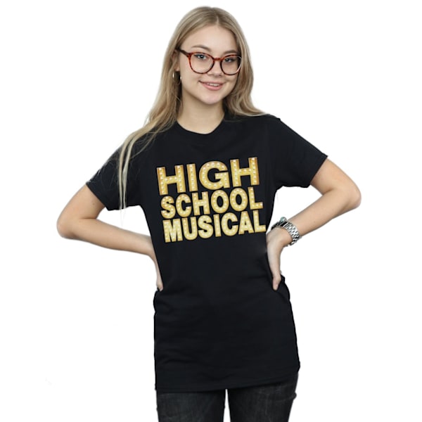 Disney Dam/Kvinnor High School Musical The Musical Lights Log Black 5XL