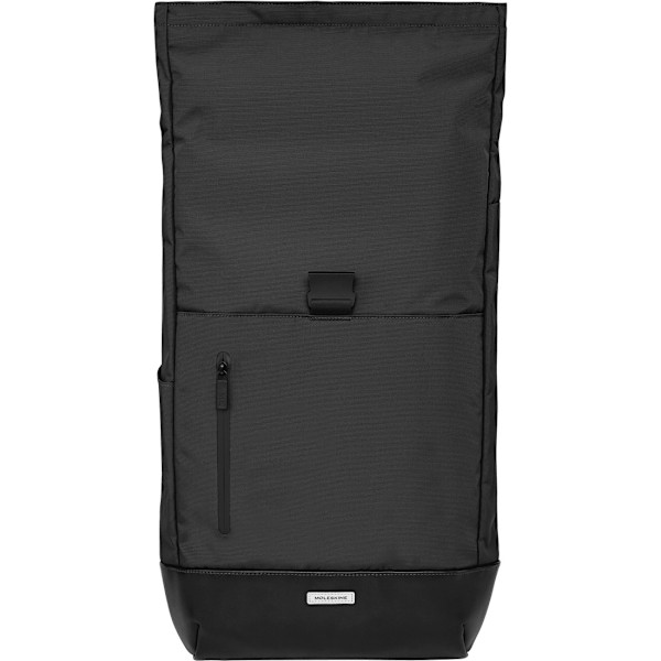 Moleskine Metro Roll Top Ryggsäck One Size Solid Black Solid Black One Size