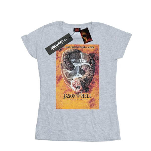 Fredagen den 13:e Dam/Dam Jason Goes To Hell Bomull T-shirt Sports Grey S