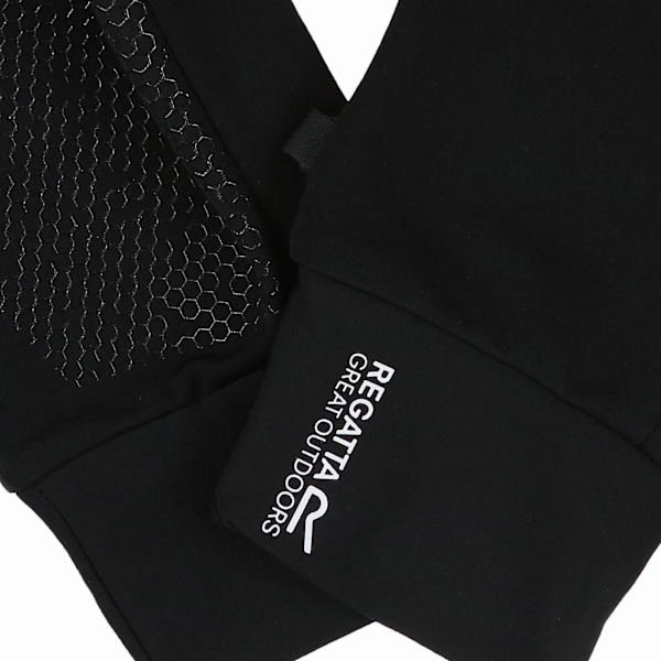 Regatta Unisex Adult TouchTip Stretch II Touch Gloves XL Svart Black XL