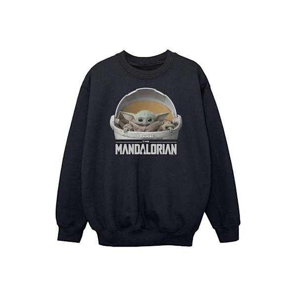 Star Wars Pojkar The Mandalorian The Child Pod Sweatshirt 3-4 År Black 3-4 Years