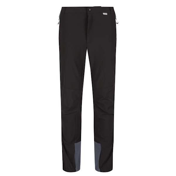 Regatta Mens Mountain III Vandringsbyxor 40R Svart/India Grå Black/India Grey 40R