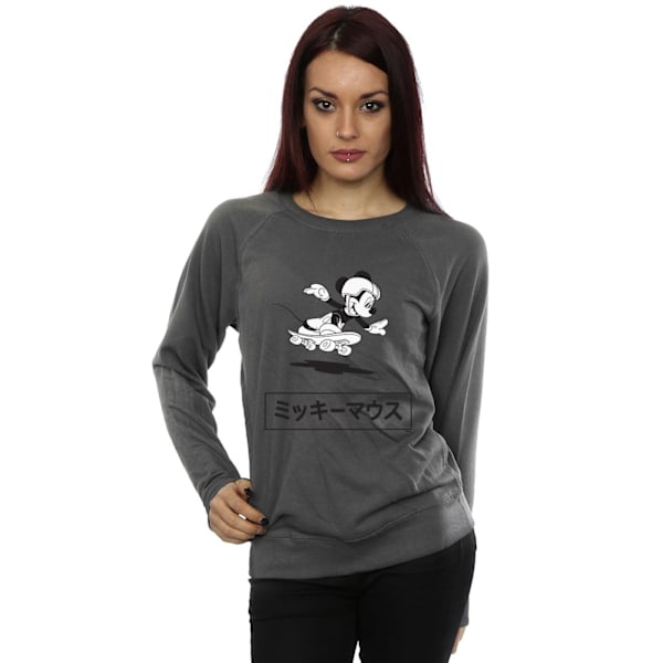 Disney Dam/Kvinnor Mickey Mouse Skridskotröja M Charcoal Charcoal M