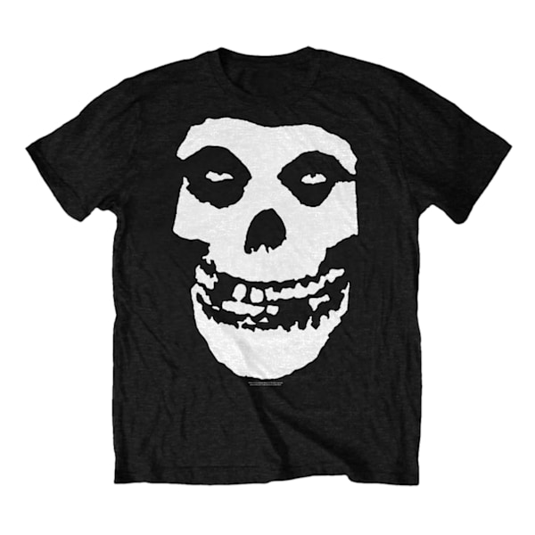 Misfits Unisex Adult Fiend Skull Bomull T-shirt M Svart Black M