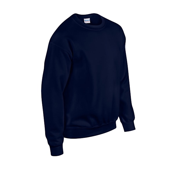 Gildan Herr Heavy Blend Sweatshirt M Marinblå Navy M