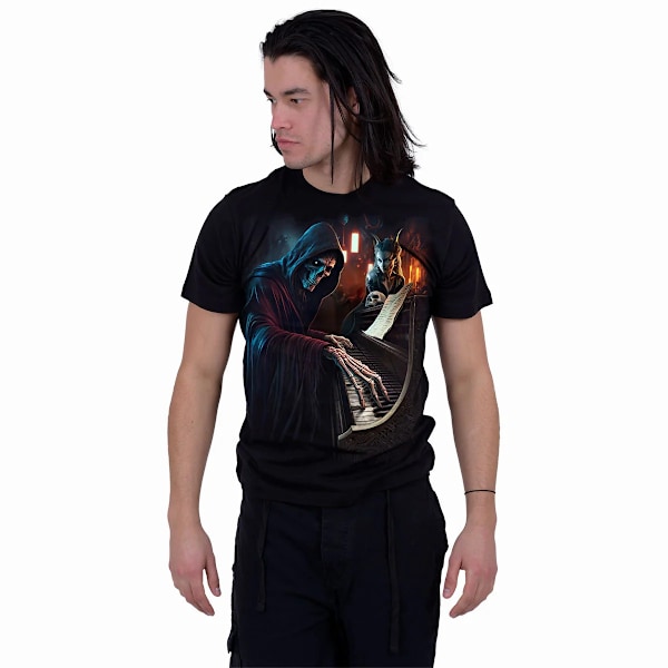 Spiral Direct Unisex Vuxen Midnight Blues Kortärmad T-shirt Black XXL