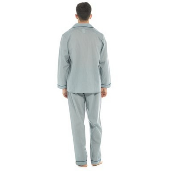 Walter Grange Herr Randig Pyjamas Set XL Blå Blue XL