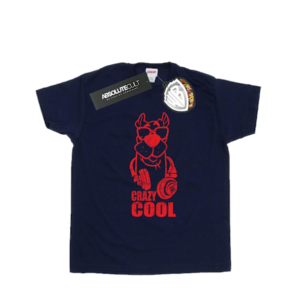 Scooby Doo Herr Crazy Cool T-Shirt S Marinblå Navy Blue S