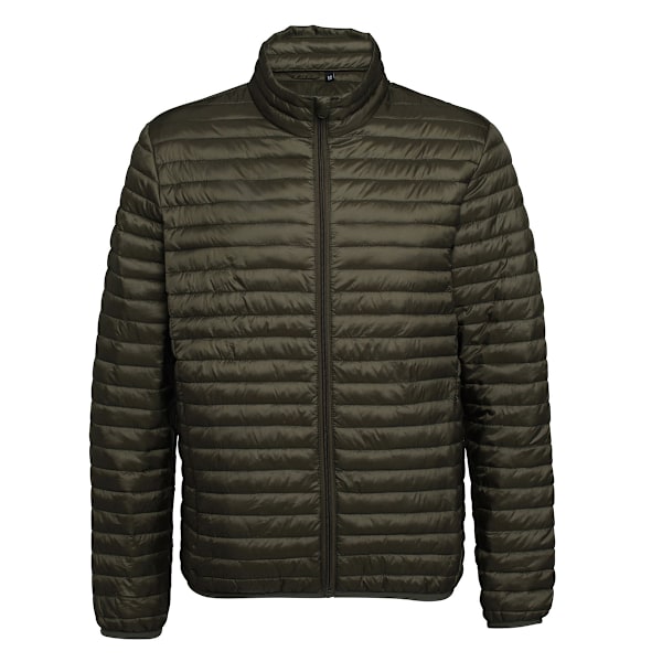 2786 Herr Tribe Fineline Vadderad Jacka XS Oliv Olive XS