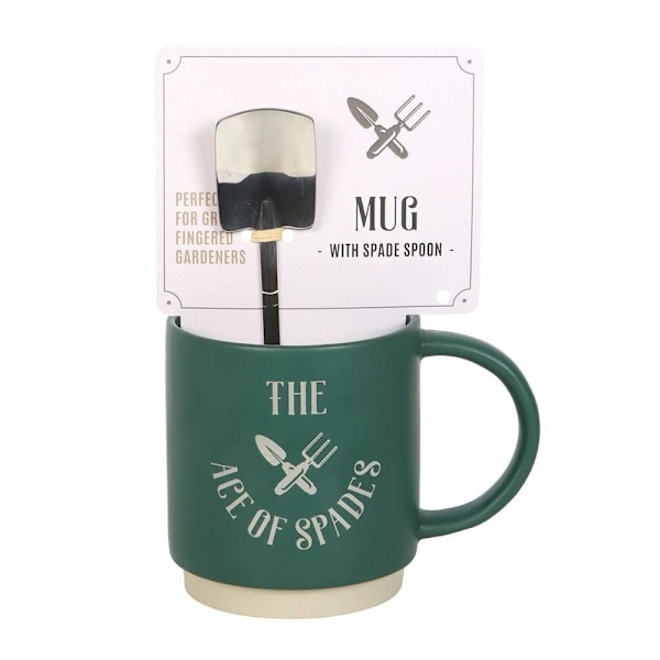 Something Different Ace of Spades Muggset One Size Grön/Silver Green/Silver One Size