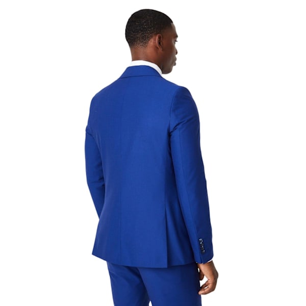 Burton Herr Single-Breasted Slim Suit Jacket 38L Bright Blue Bright Blue 38L