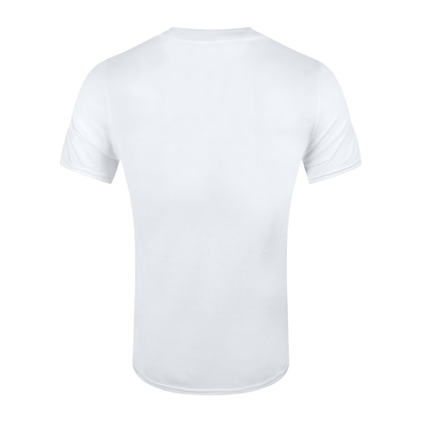 Rick And Morty Unisex Vuxen Psykedelisk T-shirt XXL Vit White XXL