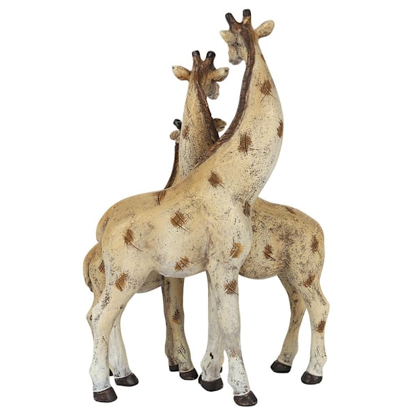 Something Different Giraffe Familj Ornament En Storlek Kräm/Brun Cream/Brown One Size