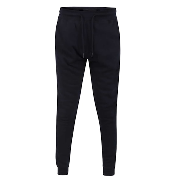 Duke Herr Joggingbyxor D555 Brandon Cuffed Kingsize 4XL Marinblå Navy 4XL