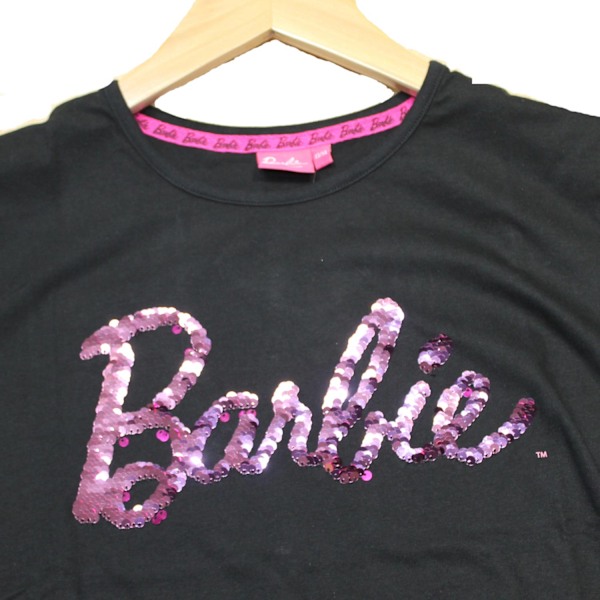 Barbie Girls Vändbar paljettlogga T-shirt 5-6 år Svart Black 5-6 Years 1f60  | Black | 5-6 Years | Fyndiq