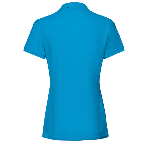 Fruit of the Loom Premium Polotröja för Dam XL Azure Blå Azure Blue XL