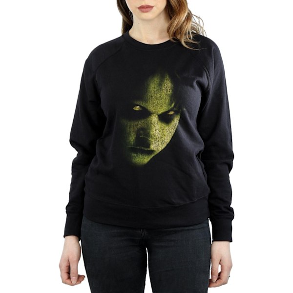 The Exorcist Damkläder/Dam Regan Ansikte Sweatshirt XL Svart Black XL