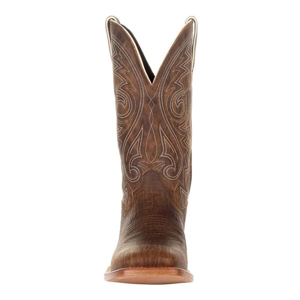 Durango Arena Pro Cowboy Boots för män, fullnarvläder, 9 UK Wor Worn Saddle 9 UK
