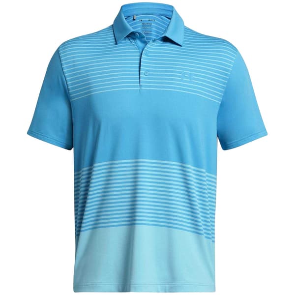 Under Armour Herr Playoff 3.0 Stripe Pikétröja S Ljusblå Light Blue S