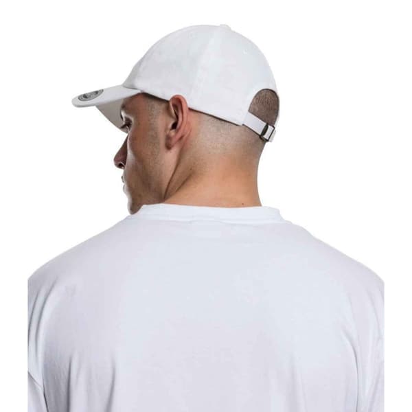 Flexfit Unisex Lågprofil Bomullstwill Keps One Size Vit White One Size