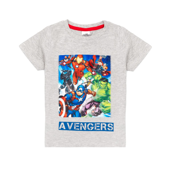 Marvel Avengers Boys Superhero Long Pyjamas Set 3-4 Years Grey M Grey Marl 3-4 Years