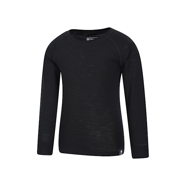 Mountain Warehouse Barn/Kids Merino II Rundhals Base Layer Black 13 Years