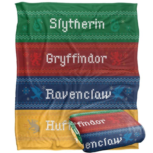 Harry Potter Hogwarts Hus Julfilt One Size Multico Multicoloured One Size