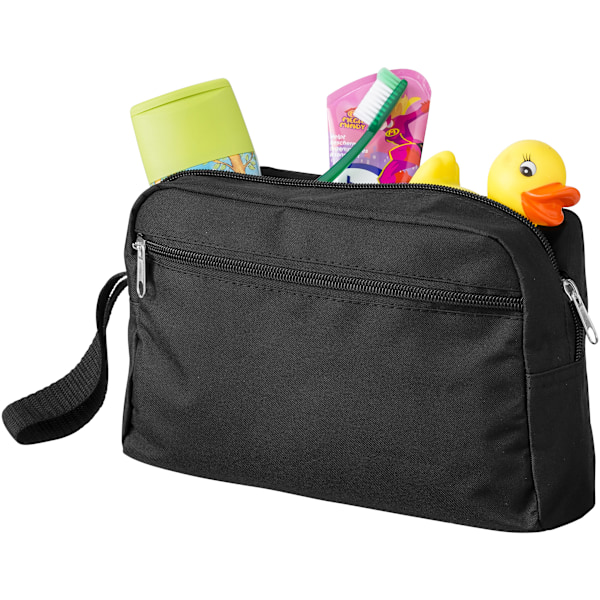Bullet Transit Toiletry Bag 24 x 5,5 x 16 cm Solid Black Solid Black 24 x 5.5 x 16 cm