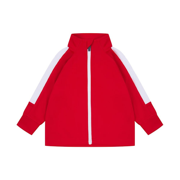Larkwood Baby Contrast Track Top 18-24 månader Röd/Vit Red/White 18-24 Months