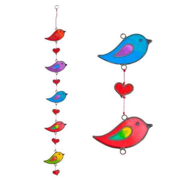 Something Different String Of Birds Dekoration En Storlek Multico Multicolour One Size