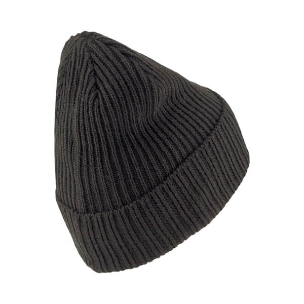 Puma Unisex Ribbed Cuff Classic Beanie One Size Puma Black Puma Black One Size
