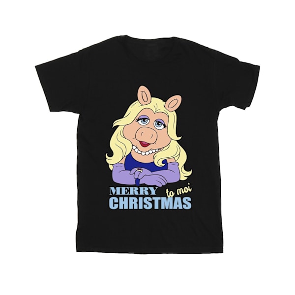 Disney Muppets Miss Piggy Queen of Holidays T-shirt M Svart Black M