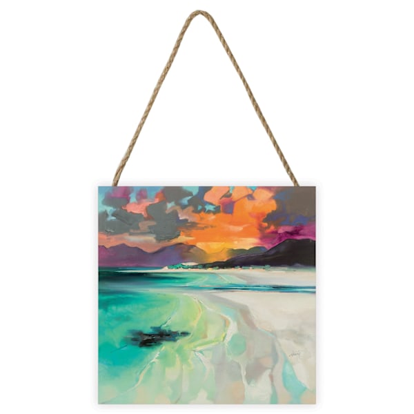 Scott Naismith Seilebost Träskylt En Storlek Flerfärgad Multicoloured One Size
